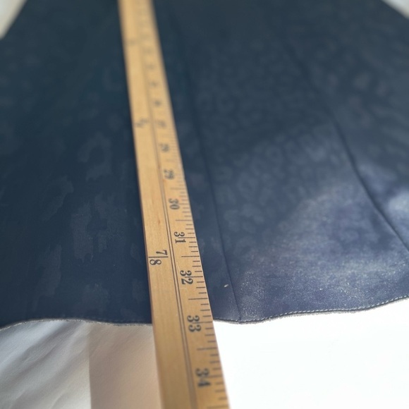 Maje A-Line Black Animal Print Scuba Dress - Picture 7 of 11